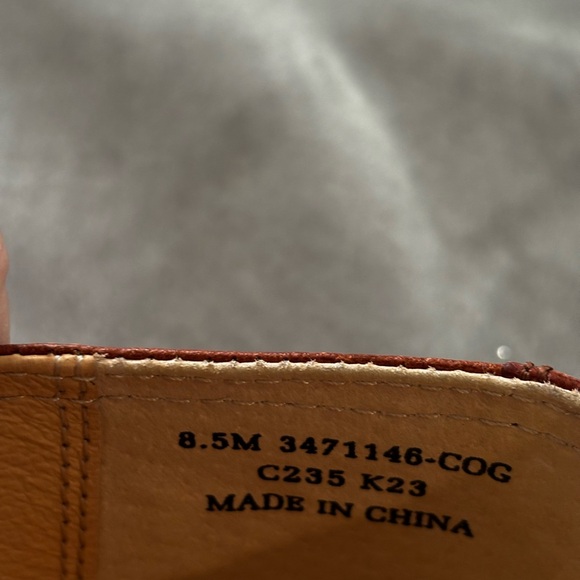 FRYE Melanie Slip-On Flat Leather Sneaker 8.5 - Picture 7 of 9